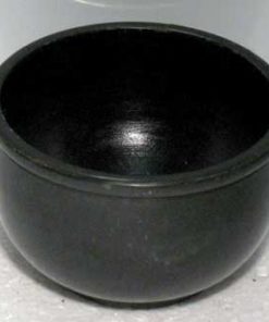Black Stone Scrying Bowl 3"