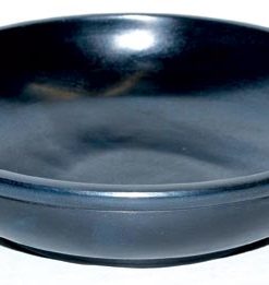 Black Stone Scrying Bowl 6"