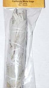 California White Sage Smudge Stick 7"