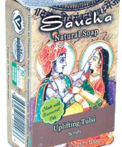 3.5oz Uplifting Tulsi Saucha Soap