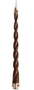 Twisted Rosewood Healing Wand 8"