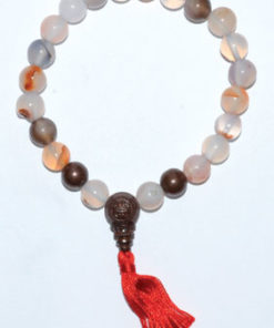 8mm Dendric Agate Tassel