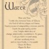 Water Evocation poster