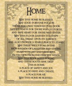 Home Blessing Poster