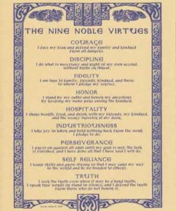 Nine Noble Virtues Poster