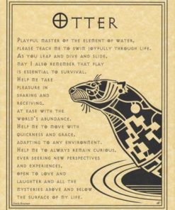 Otter Prayer Poster
