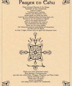 Prayer To Eshu Poster