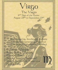 Virgo Zodiac Poster