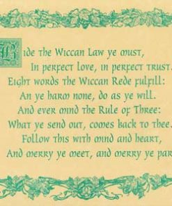 Wiccan Rede (law) Poster