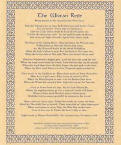 Wiccan Rede(long Poem) Poster