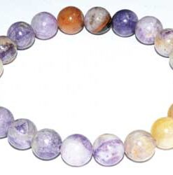 8mm Flower Charoite Bracelet