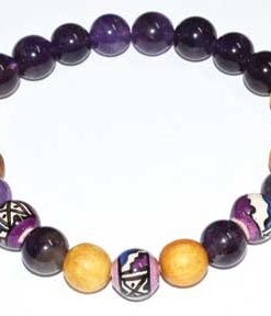 Palo Santo Amethyst Bracelet