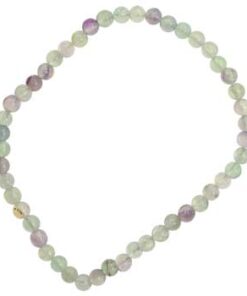 4mm Fluorite Stretch Bracelet