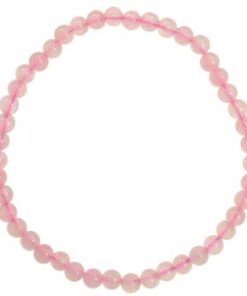 4mm Rose Quartzstretch Bracelet